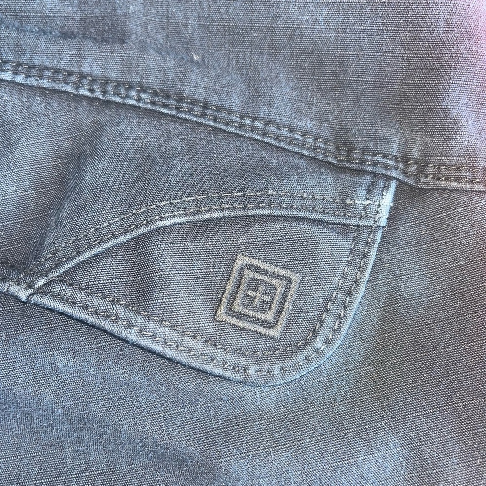 5.11 Tactical Pants Womens Size 12 Regular Navy Utility Cargo Work Outdoor - Picture 5 of 10